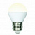 Лампа светодиодная LED-G45-6W/WW/E27/FR/MB PLM11WH «Шар», матов. Серия Multibright Тепл.бел 3000К